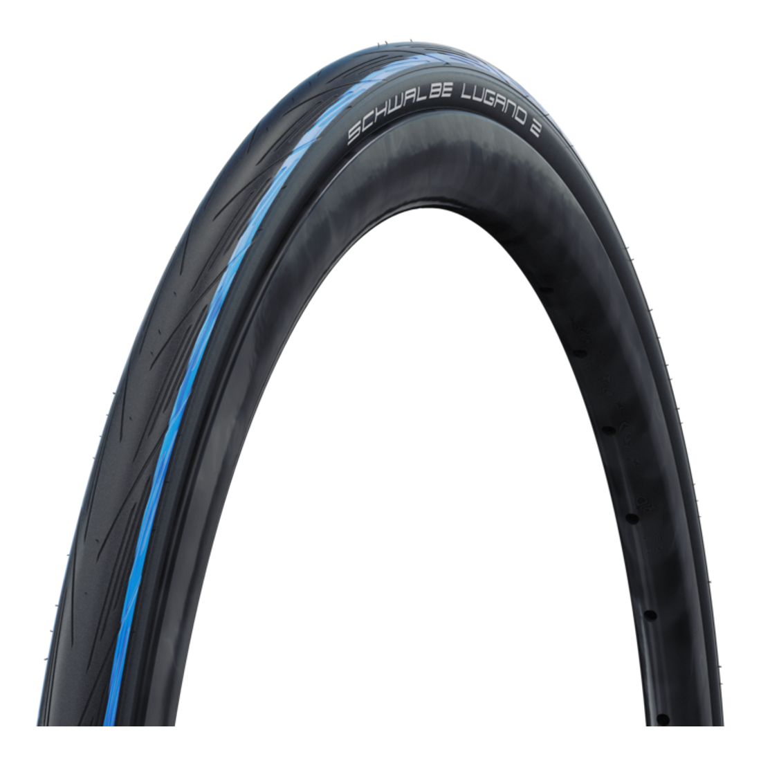 SCHWALBE LUGANO II 700c K-Guard buitenband voor binnenband, blauw