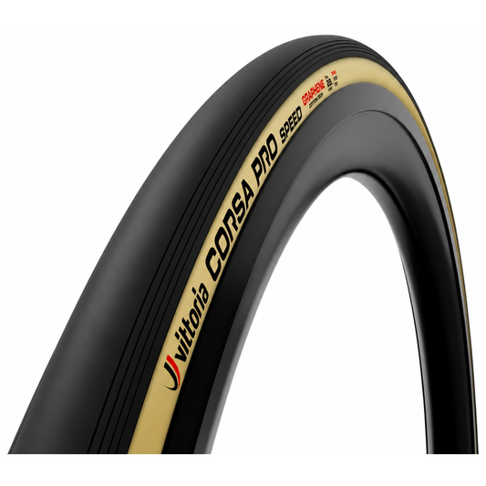 VITTORIA CORSA PRO SPEED WIDE Graphene G2.0 700c tubeless-ready vouwband, beige