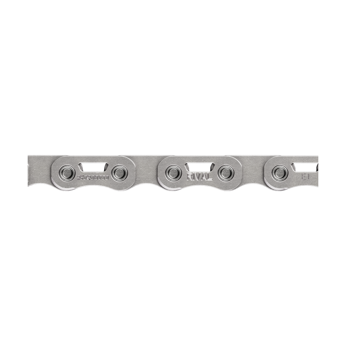 SRAM RIVAL E1 Flattop 12/13-speed ketting — productfoto op witte achtergrond