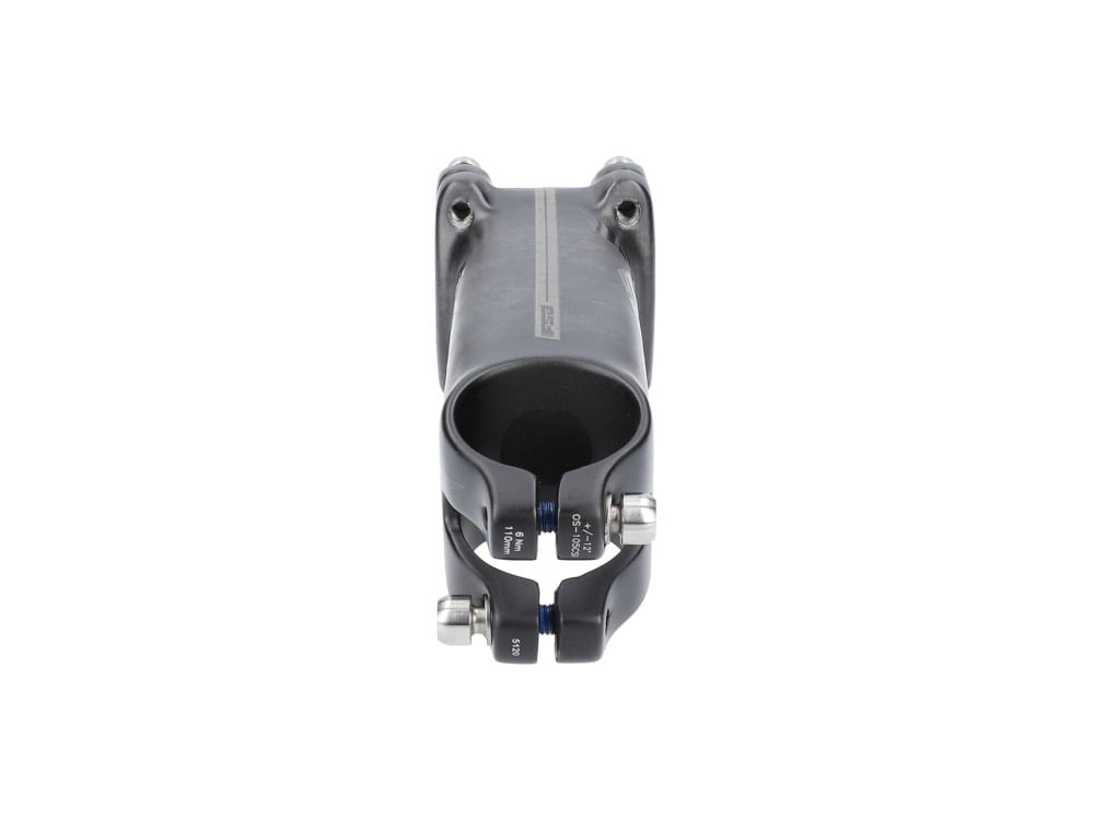 FSA KFX-stuurpen carbon -12° grijs — bovenaanzicht