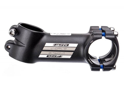 Potence FSA V-Drive Aluminium +/-17° Noir — vue de profil