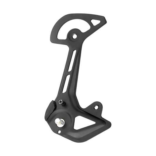 Lange buitenkooi voor SHIMANO SLX achterderailleur RD-M7100 SGS — onderdeel op witte achtergrond