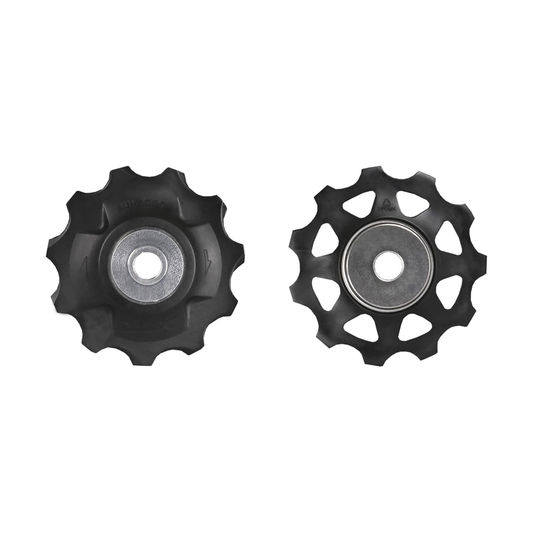 Derailleurwieltjes Shimano XTR / Saint Y5XC98140 op witte achtergrond