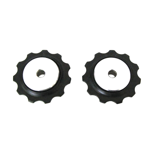 Galets de Dérailleur Arrière 9V SRAM X0 (2005-2007) #00.0000.200.733 Noir — pièce sur fond blanc