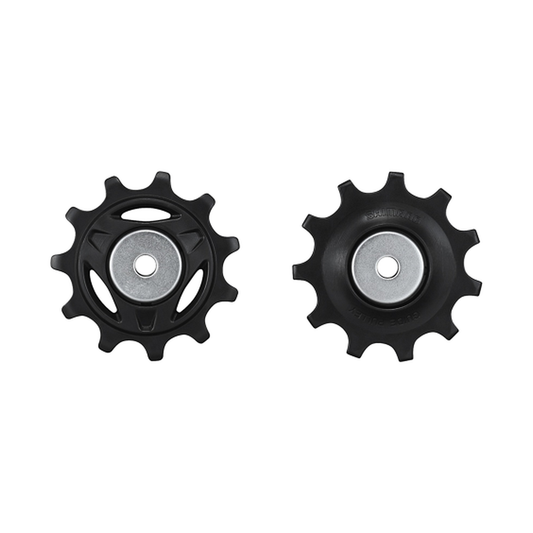 10/11-speed derailleurwieltjes voor SHIMANO CUES achterderailleur RD U6050/U6070/U6050 — onderdeel op witte achtergrond