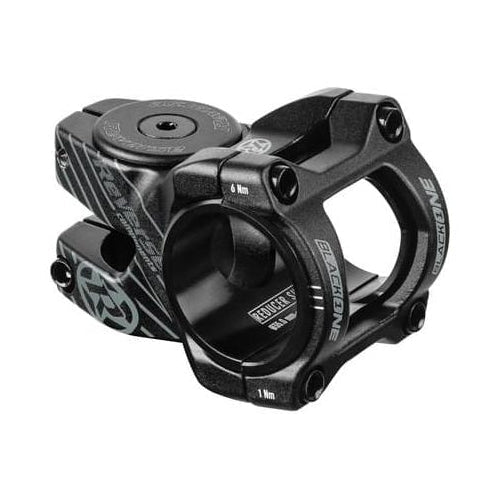 REVERSE COMPONENTS BLACK ONE D-2-stuurpen zwart/grijs — hoofdafbeelding op witte achtergrond