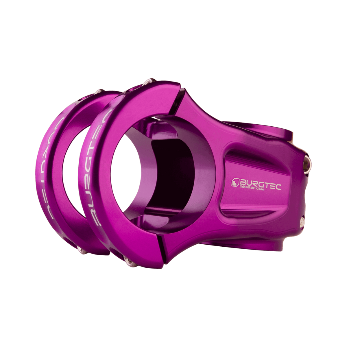 BURGTEC ENDURO MK3 stuurpen in paars — hoofdafbeelding op witte achtergrond