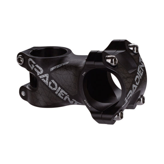 FSA GRADIENT aluminium stuurpen 6° in zwart — hoofdafbeelding op witte achtergrond