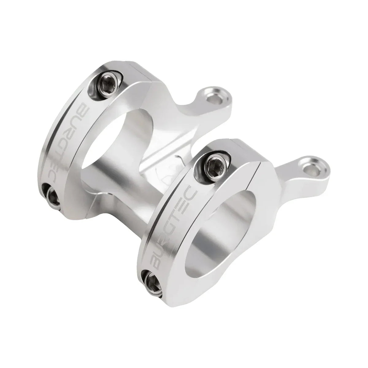 BURGTEC Direct Mount MK3 stuurpen in zilver — hoofdafbeelding op witte achtergrond