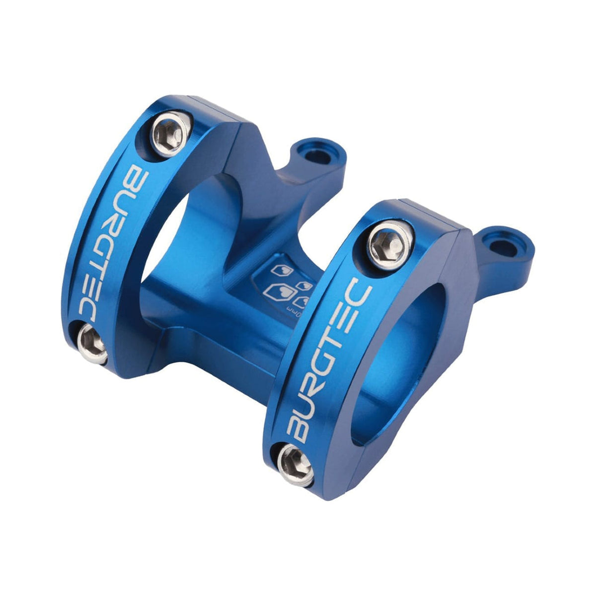 BURGTEC Direct Mount MK3 stuurpen in blauw — hoofdafbeelding op witte achtergrond