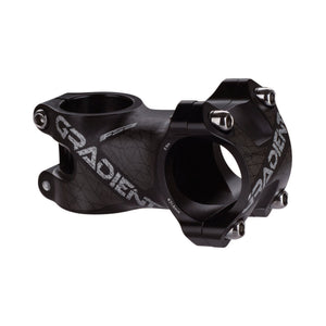 FSA GRADIENT aluminium stuurpen 6° Ø35 mm in zwart — hoofdafbeelding op witte achtergrond
