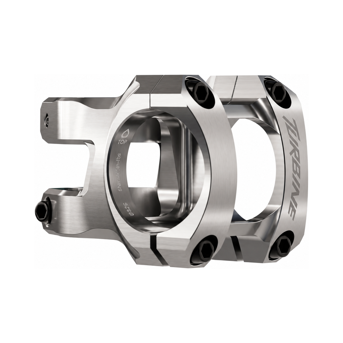 RACE FACE TURBINE 35-stuurpen zilver 2026 — hoofdafbeelding op witte achtergrond