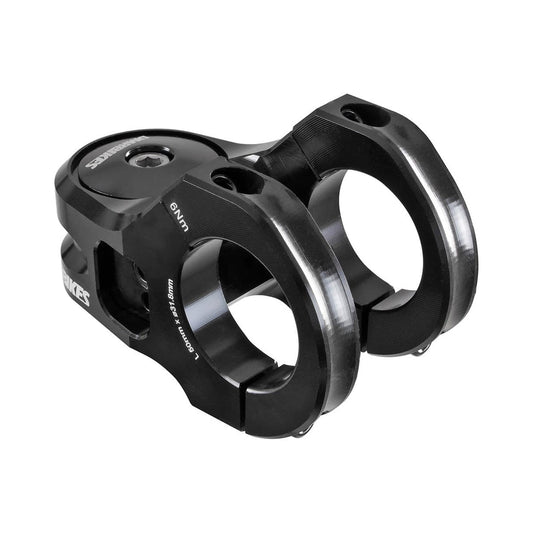 Potence DMR DEFY50 Rise 5mm Noir — vue principale sur fond blanc