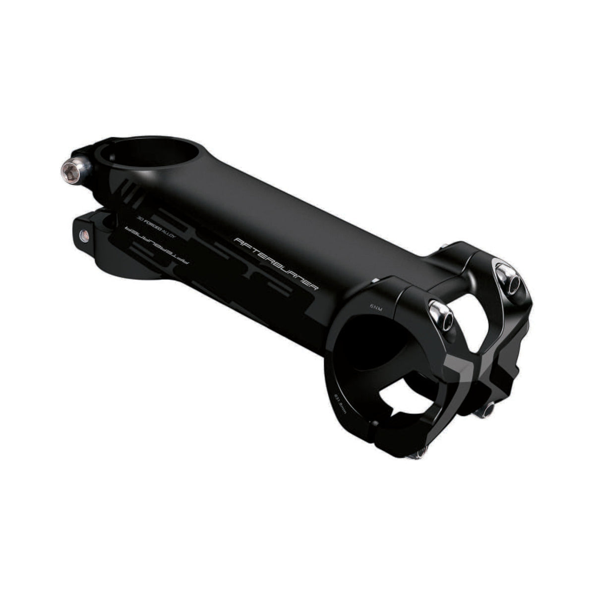 Potence FSA AFTERBURNER Aluminium -12° Noir — vue principale sur fond blanc
