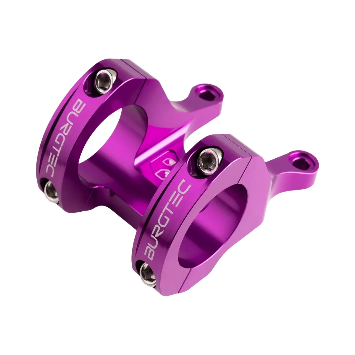 BURGTEC Direct Mount MK3-stuurpen paars — hoofdafbeelding op witte achtergrond