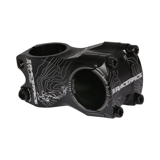 Potence RACE FACE ATLAS 0° Noir — vue principale sur fond blanc