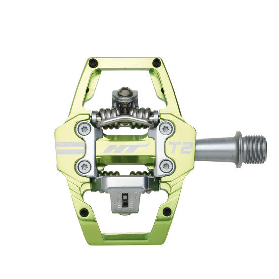 HT COMPONENTS ENDURO T2 pedalen Groen