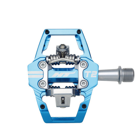 HT COMPONENTS ENDURO T2 pedalen Blauw