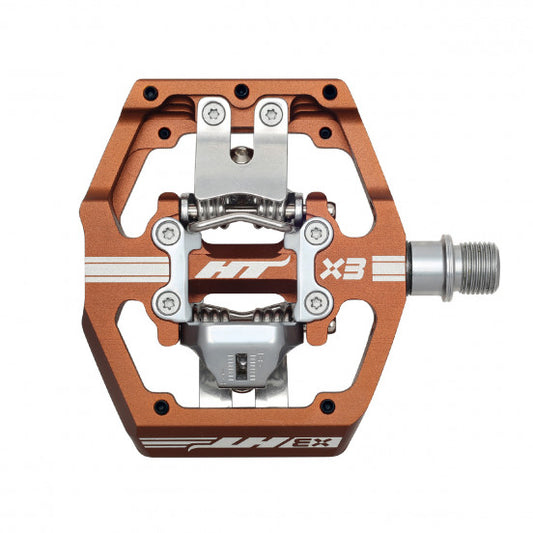 HT COMPONENTS X3 Bronzen pedalen
