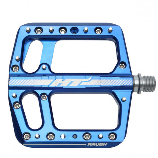 Platte pedalen HT COMPONENTS ANS 12 Blauw