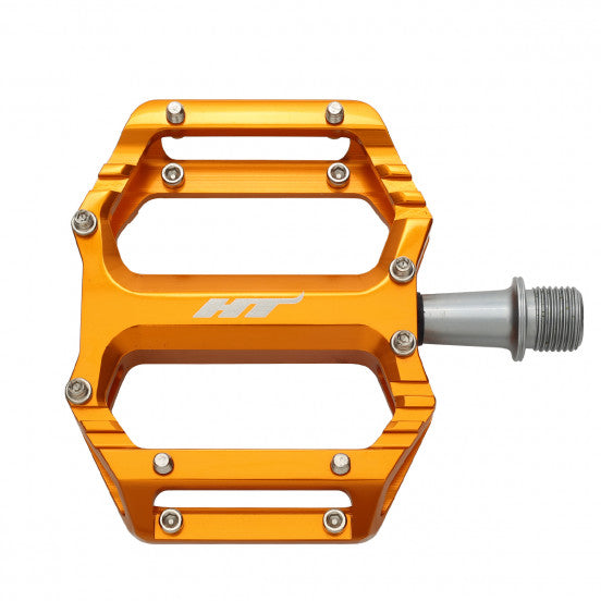 HT COMPONENTS AR09SX Oranje platte pedalen