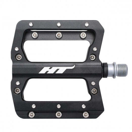 HT COMPONENTS NANO AN14A platte pedalen zwart