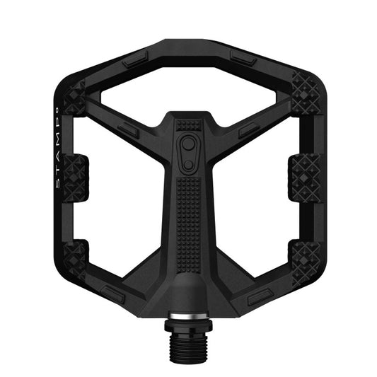 CRANKBROTHERS STAMP 0 Breed Vlakke Pedalen Zwart