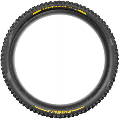 PIRELLI SCORPION EMPEROR 27.5x2.50 Supersoft DH+Wall Tubeless Ready vouwband zwart/geel teameditie