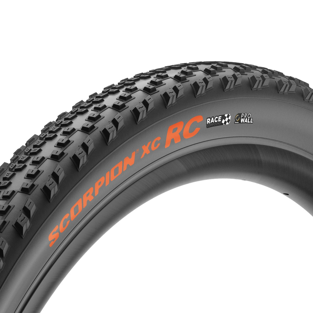 PIRELLI SCORPION RACE XC RC ProWall buitenband 29x2.40 Tubeless Ready, vouwband, zwart/oranje