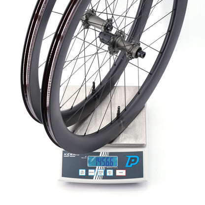 Wielpaar SCOM AERO 50 Tubeless Ready (Center Lock)