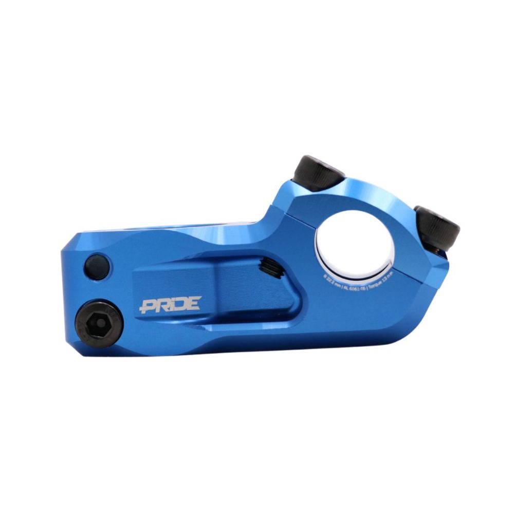 Potence PRIDE CAYMAN V2 Ø22.2mm Bleu