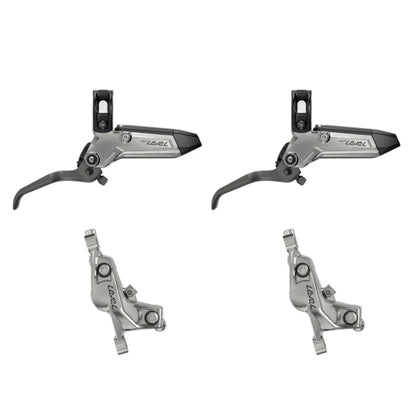 Paire de Freins SRAM LEVEL ULTIMATE STEALTH 4 pistons Argent