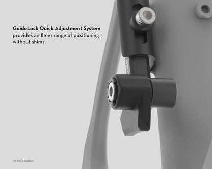 Kettingblokgeleider WOLFTOOTH LONEWOLF AERO Low Sweep voor ENVE