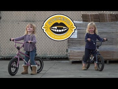 Loopfiets FITBIKECO MISFIT 12" Roze