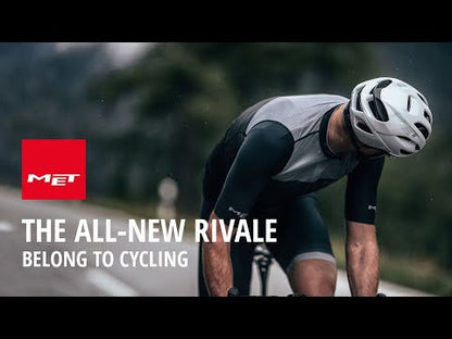Casque Route MET RIVALE MIPS Blanc Glossy