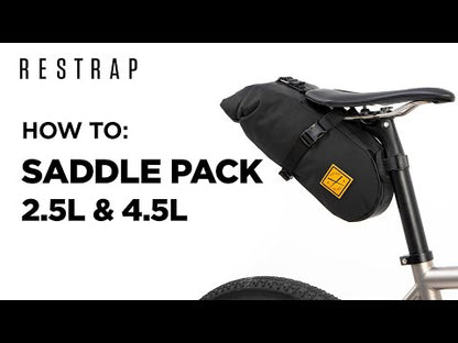 Zadelta RESTRAP SADDLE PACK 4.5L Olijfgroen
