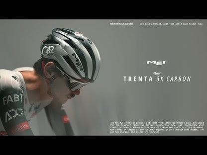 Weghelm MET TRENTA 3K CARBON MIPS Zwart