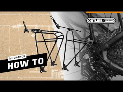 Bagagedrager ORTLIEB QUICK RACK XL Zwart