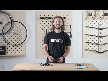 Wielpaar ENVE SES 4.5 Tubeless Ready (Center Lock) Zwart