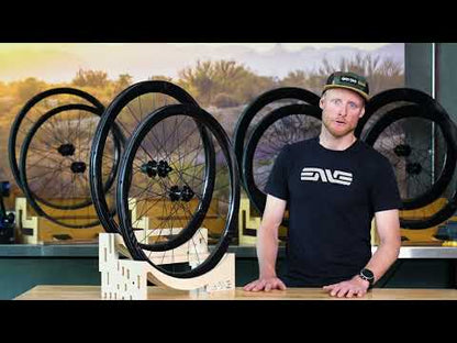 Wielpaar ENVE SES 4.5 Tubeless Ready (Center Lock) Zwart