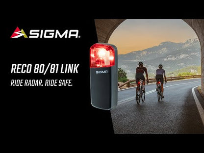 Radar Achterlicht SIGMA RECO 81 LINK