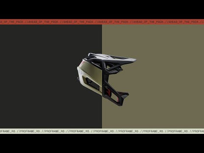 VTT-helm FOX PROFRAME RS MIPS Mat Zwart