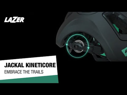 MTB-helm LAZER JACKAL KINETICORE Mat Wit