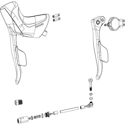 Remslang Aansluitingskit SRAM STEALTH-A-MAGIG voor RIVAL/FORCE/APEX ETAP AXS HRD