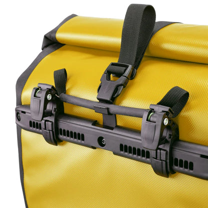Paar Bagagedrager Fietstassen ORTLIEB BACK ROLLER 40 L Geel