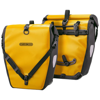 Paar Bagagedrager Fietstassen ORTLIEB BACK ROLLER 40 L Geel