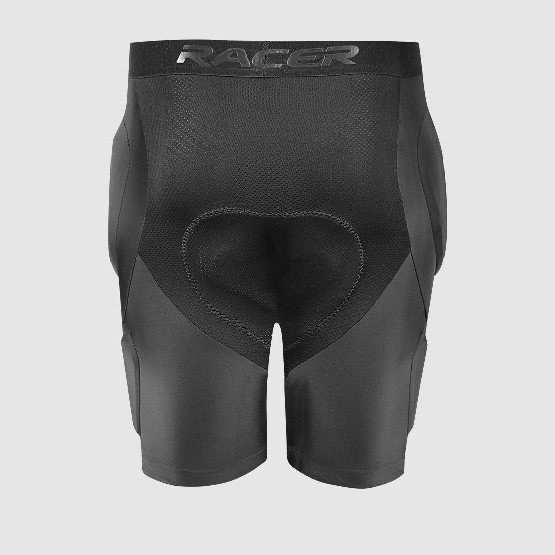 RACER D3O beschermshort zwart