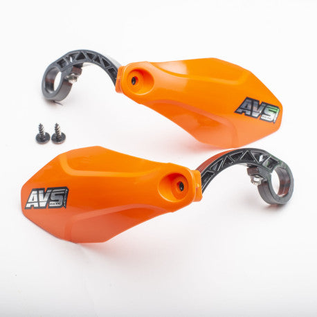 AVS BASIC Handbeschermer Plastic Tab Fluo Oranje