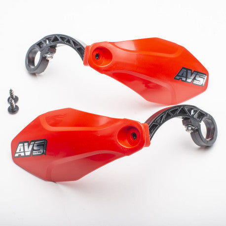 AVS BASIC kunststof handbeschermer rood
