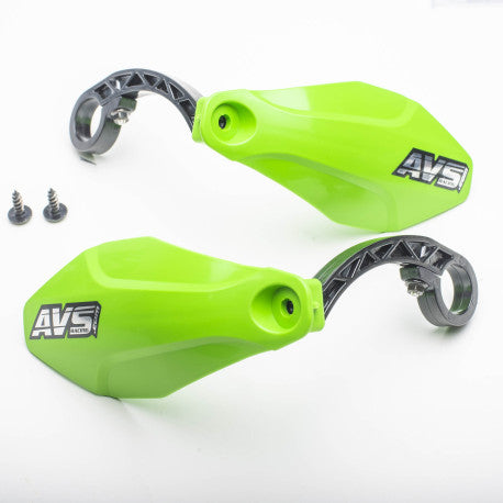 AVS BASIC Handbeschermer Plastic Tab Lichtgroen